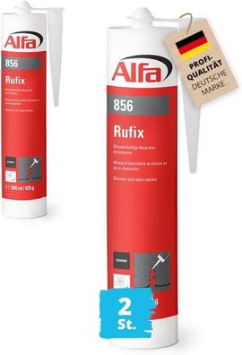 2x Alfa Rufix Bitumendichtmasse (300 ml)