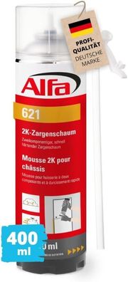 Alfa 2K-Zargenschaum (schnell härtend) (400 ml)