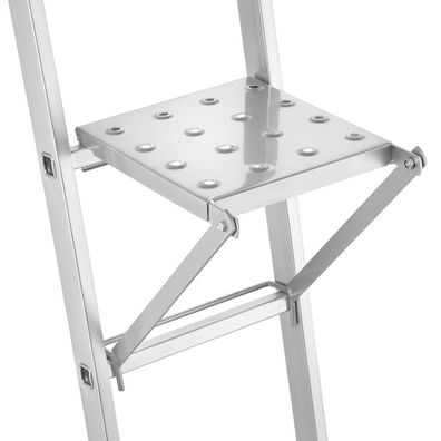 Professionelle Leiterplattform aus Stahl - Tragkraft 150 kg - 26x26 cm