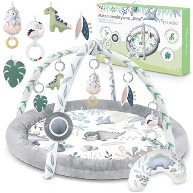 Multifunktionale faltbare Babygym - Dinosaurier Spieldecke 97x78 cm
