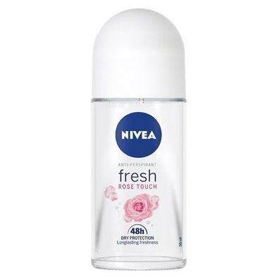 Nivea Antitranspirant Roll-On Frischer Rosenduft, 50ml