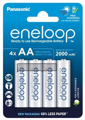 eneloop Mignon AA (4er Pack) NiMH Akku BK-3MCDE/4BE