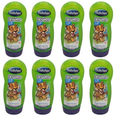 12,84EUR/1l 8 x Bübchen 230ml 2in1 Shampoo &amp; Duschgel Superduscher Flasche