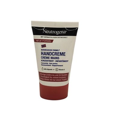 205,60EUR/1l Neutrogena Handcreme unparfümiert 50ml für 200 Anwendungen