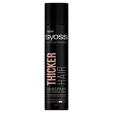 Syoss Volumen Haarspray Extra Stark, 300ml - Professioneller Halt