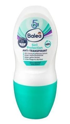 Balea Deo Roll-On Antitranspirant 5in1 Schutz, 50ml