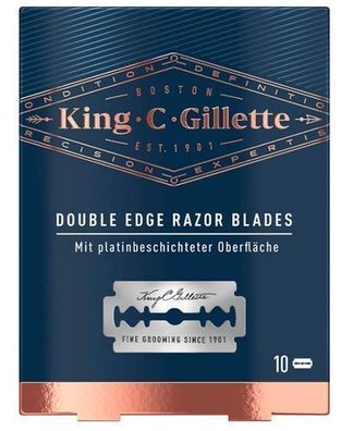 König C. Gillette, Premium Rasierklingen