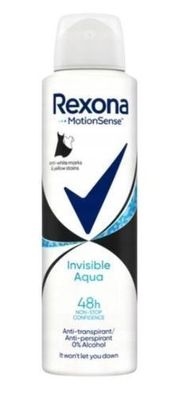 Rexona Antitranspirant Invisible Aqua 150 ml