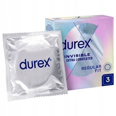 Durex Invisible Kondome, Extra Dünn, 3 Stück