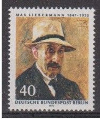 Berlin 1972 postfrisch MiNr. 434 . 125. Geburtstag von Max Liebermann