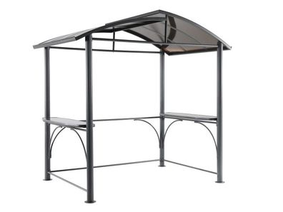 Shelter for grill , teel