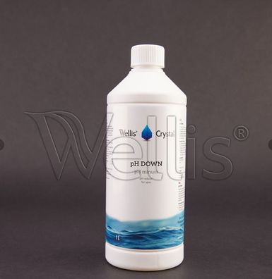 WELLIS Wellis Crystal pH Minus Liquid 1 ltr Flüssig