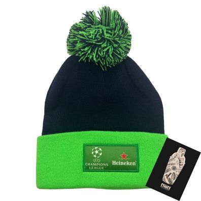 Heineken x UEFA Champions League Strickmütze - 1 x Heineken Mütze