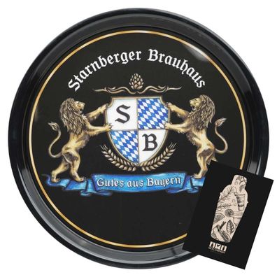 Starnberger Brauhaus Kellnertablett – Serviertablett für Gastro & Bar