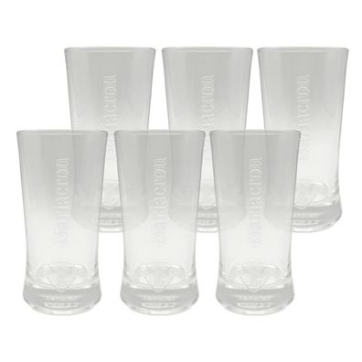 Mariacron Weinbrand Exklusiv Glas 2 cl / 4 cl 6er-Set – Hochwertiges Glas