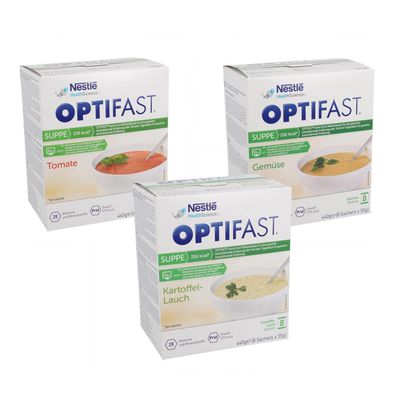 Optifast Suppe - Verschiedene Sorten