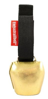 swisstrailbell® "The New Gold Edition", Fahrradklingel, Trailbell, Bear Bell