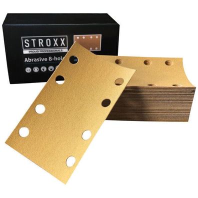 Stroxx Schleifstreifen Papier 81x133mm Korn 80 100 120 150 180 240 320 wählbar