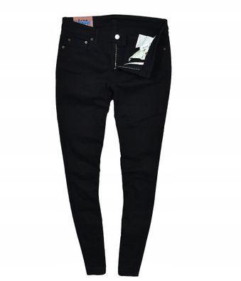 ACNE Studios Clim Stay Schwarze Jeans Damen W29 L34