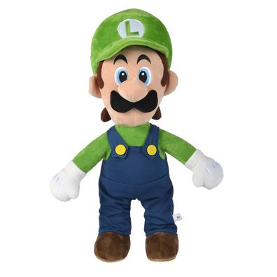 Plüschtier Super Mario Luigi Blau grün 50 cm Default Title