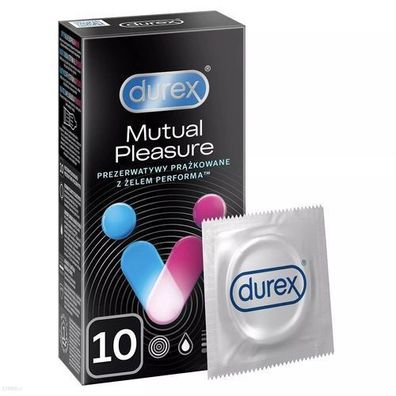 Durex Mutual Pleasure Präservative, 10 Stück