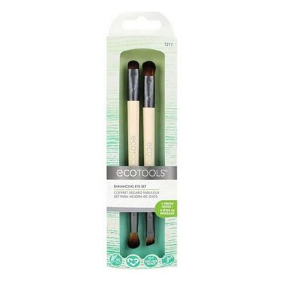 Set mit Schminkbürsten Eye Enhancing Ecotools 1217 (2 pcs) 2 Stücke Default Title