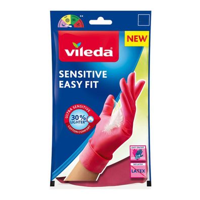 Nitril-Handschuhe Vileda Easy Fit 168411 S Default Title