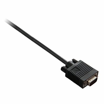 VGA Kabel V7 V7E2VGA-02M-BLK (2 m) Schwarz Default Title