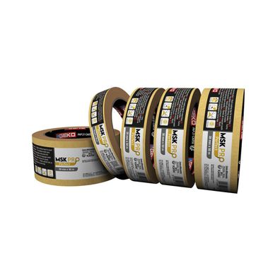 Abdeckband Geko MSK Pro Perfect Acryl Papier 19 mm x 50 m Default Title