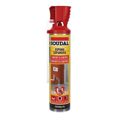 Schaum Soudal Confort & Control 123921 Polyurethan 600 ml Default Title