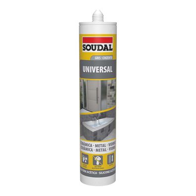 Silikon Soudal 115927 Universal Grau 280 ml Default Title