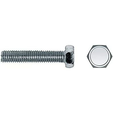 Schraubenkasten CELO DIN 933 Metrisches Gewinde M8 x 25 mm Sechseckig Verzinkt (100 S