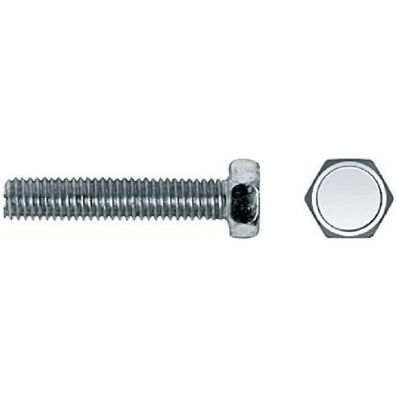 Schraubenkasten CELO M8 x 30 mm 8 x 30 mm Metrisches Gewinde 100 Stück Verzinkt Defau