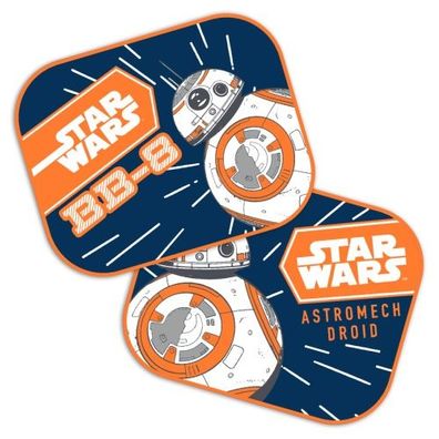 STAR WARS BB8 - Auto Sonnenschutz, Schattenspender, 2 Stück