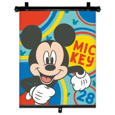 MICKEY MAUS Rollo, ausziehbarer Auto-Sonnenschutz, Schattenspender, 1 Stück