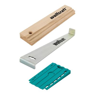 Verlegeset für Laminat- und Designböden Wolfcraft 6975000 32 Stücke Default Title