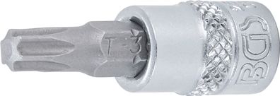 Bit-Einsatz | Antrieb Innenvierkant 6,3 mm (1/4") | T-Profil (für Torx) T30 BGS