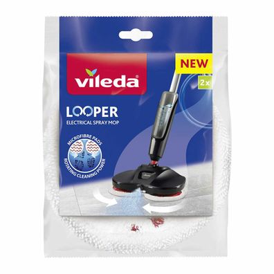 Mop-Nachfüllpackungen Vileda Looper 169837 Mikrofaser Leder Default Title