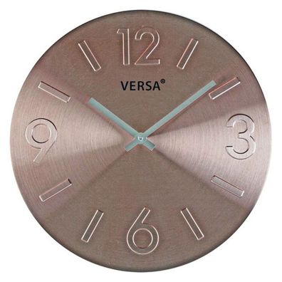 Wanduhr Versa 18560231 Kupfer Metall Aluminium 4 x 35,5 x 35,5 cm Default Title