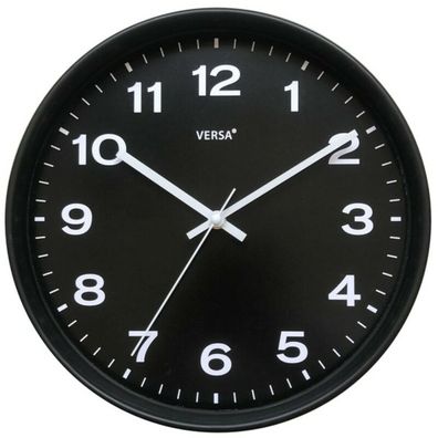 Wanduhr Versa Quarz Kunststoff 4,3 x 30,5 x 30,5 cm Default Title