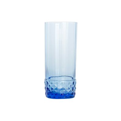 Gläserset Bormioli Rocco America'20s Blau 6 Stück Glas (400 ml) Default Title