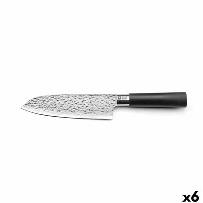 Santokumesser Richardson Sheffield Katana Schwarz Metall Bakelit 17,5 cm (6 Stück) De