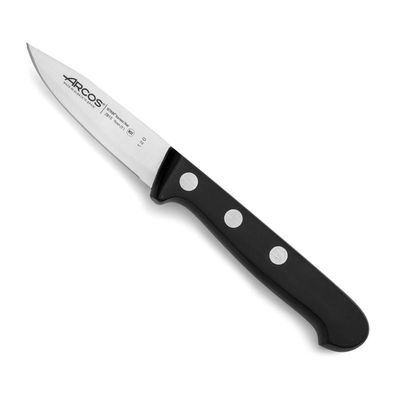 Schälmesser Arcos Universal Edelstahl Schwarz 7,5 cm Default Title