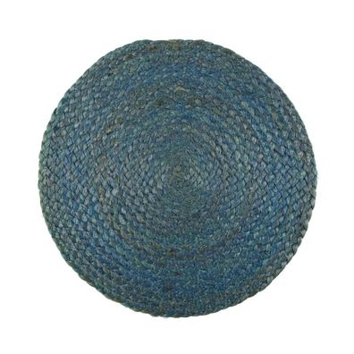 Untersetzer Versa Blau 35 x 1 x 35 cm Jute Default Title