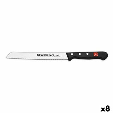 Brotmesser Quttin QT-721143 8 Stück 20 cm 1,8 mm (20 cm) Default Title