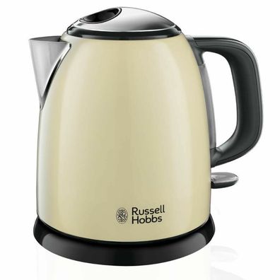 Elektrischer Wasserkocher mit LED-Licht Russell Hobbs 24994-70 Creme 2400 W (1 L) Def