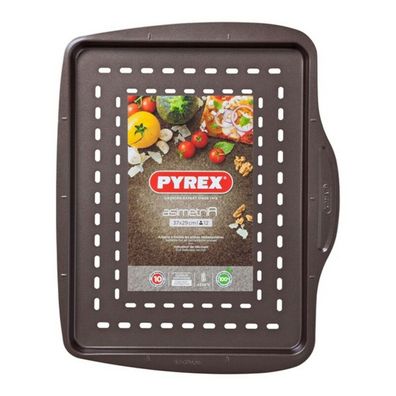 Ofenpfanne Pizza Pyrex Asimetria Verzinkter Stahl (37 cm) Default Title