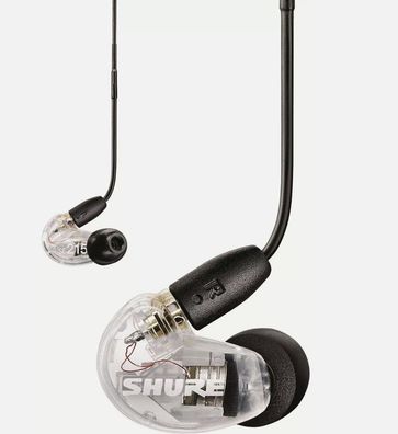 Shure SE 215 Professional Sound Isolating In Ear Kopfhörer Transparent CL