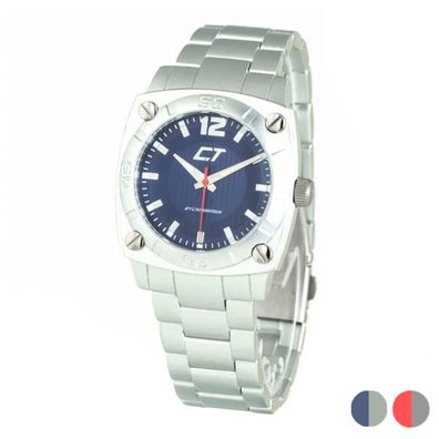 Unisex-Uhr Chronotech CC7079M (ø 38 mm) Blau