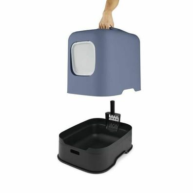 Katzentoilette Rotho My Pet Horizon 51 x 39,5 x 44,3 cm Blau Default Title